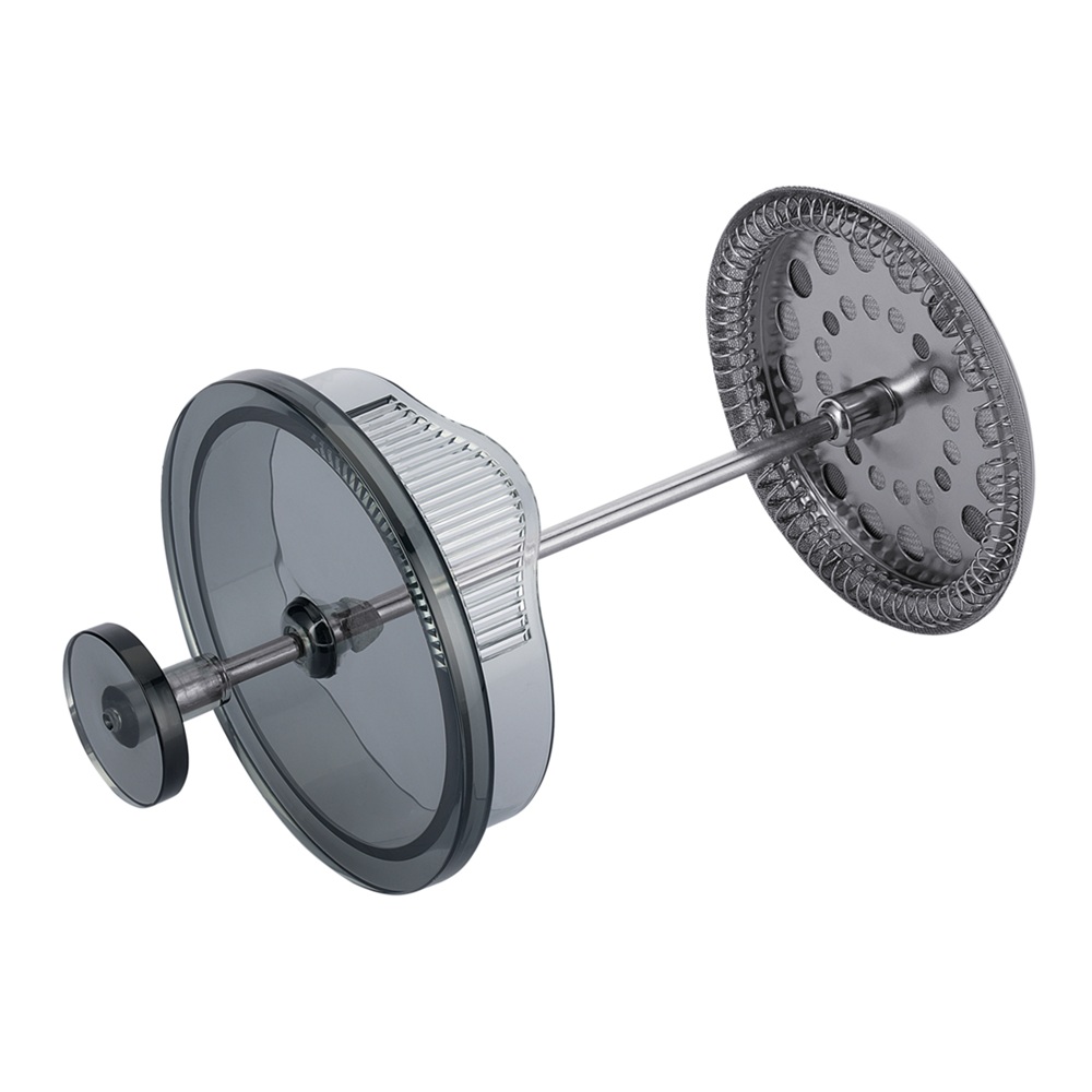 Френч-пресс Linea Franco 80-004 600 мл стеклянный серый