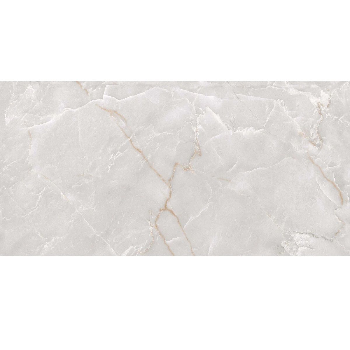 Керамогранит Maimoon Ceramica Glossy Mercury Onyx 600x1200 мм серый полированный 1,44 м2