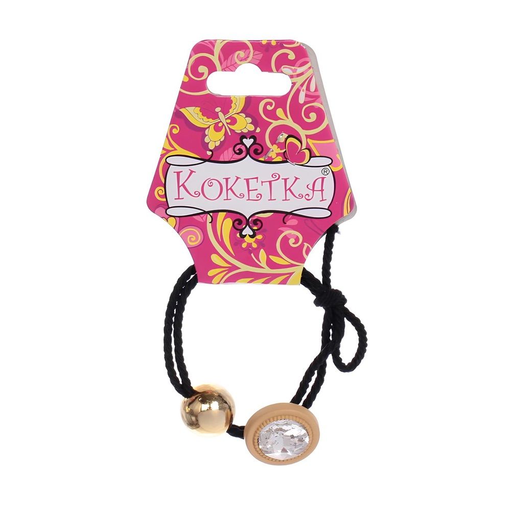 Резинка для волос Кокетка-Krasa Kiki микс d5,5 см 1 шт