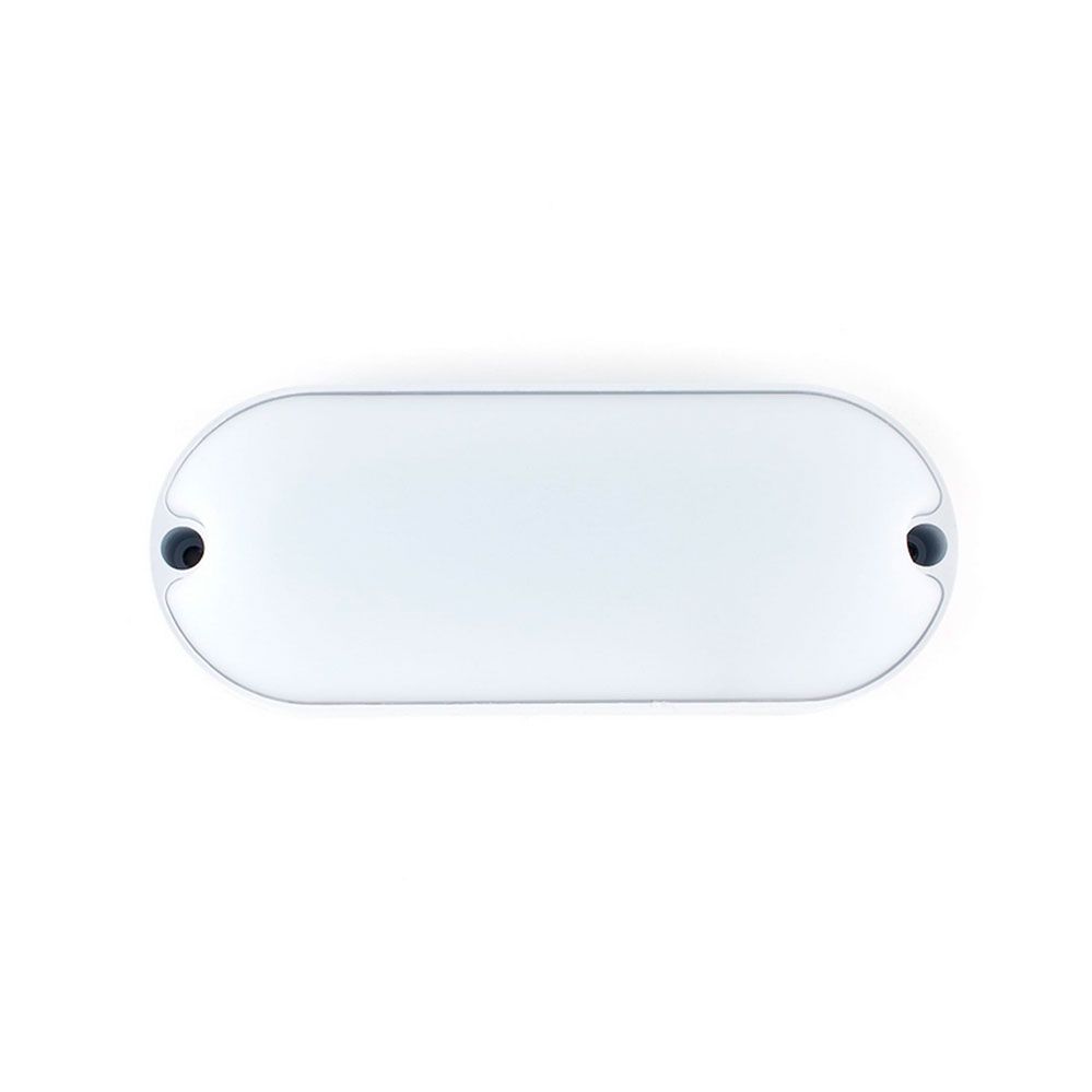 Светильник LED влагозащищ овал 20W (VDO-65-20-6500 ), 6500К,  2000Лм, IP65, до100°С, (270х143х68мм)