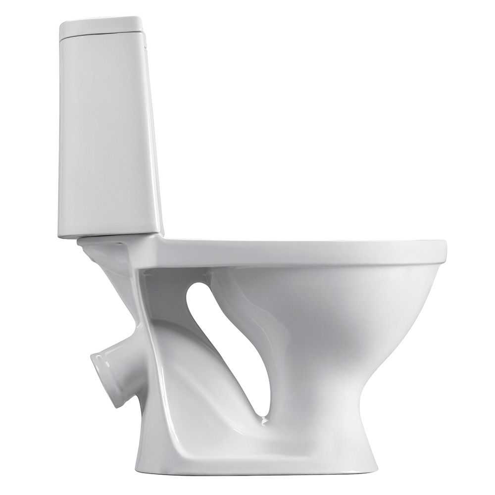 Унитаз-компакт Santeri Прайм косой выпуск сиденье полипропилен