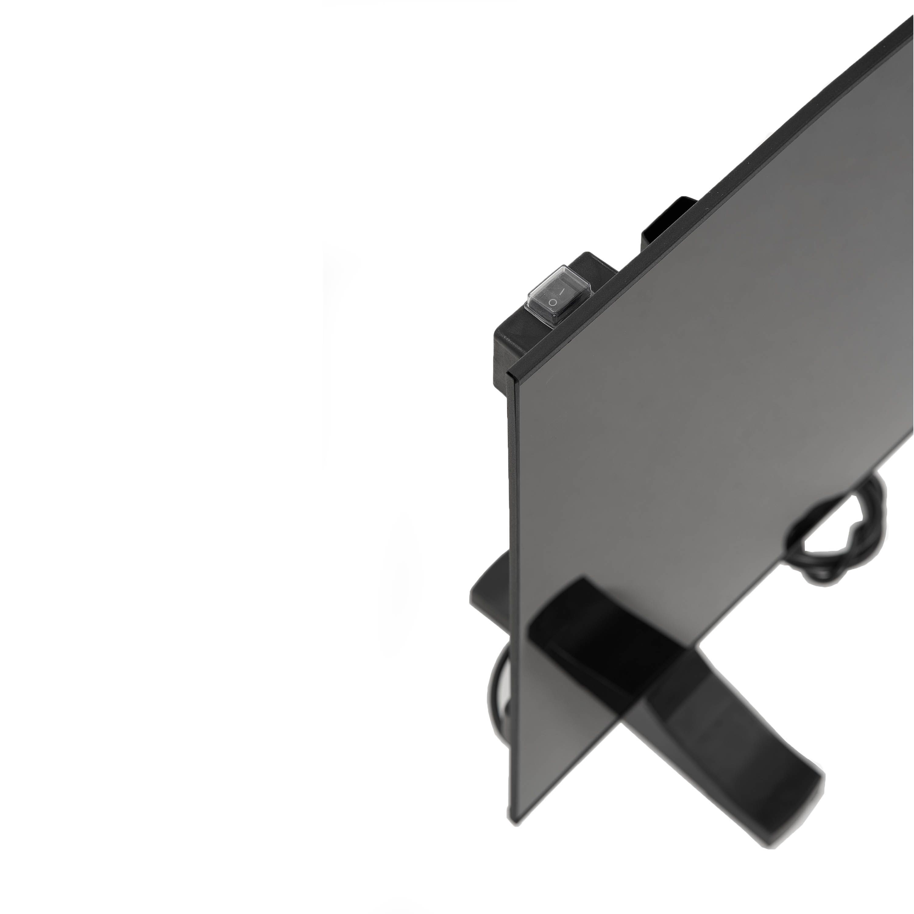 Обогреватель инфракрасный Теплофон-Glassar ЭРГН черный 0,6кВт S-12м2