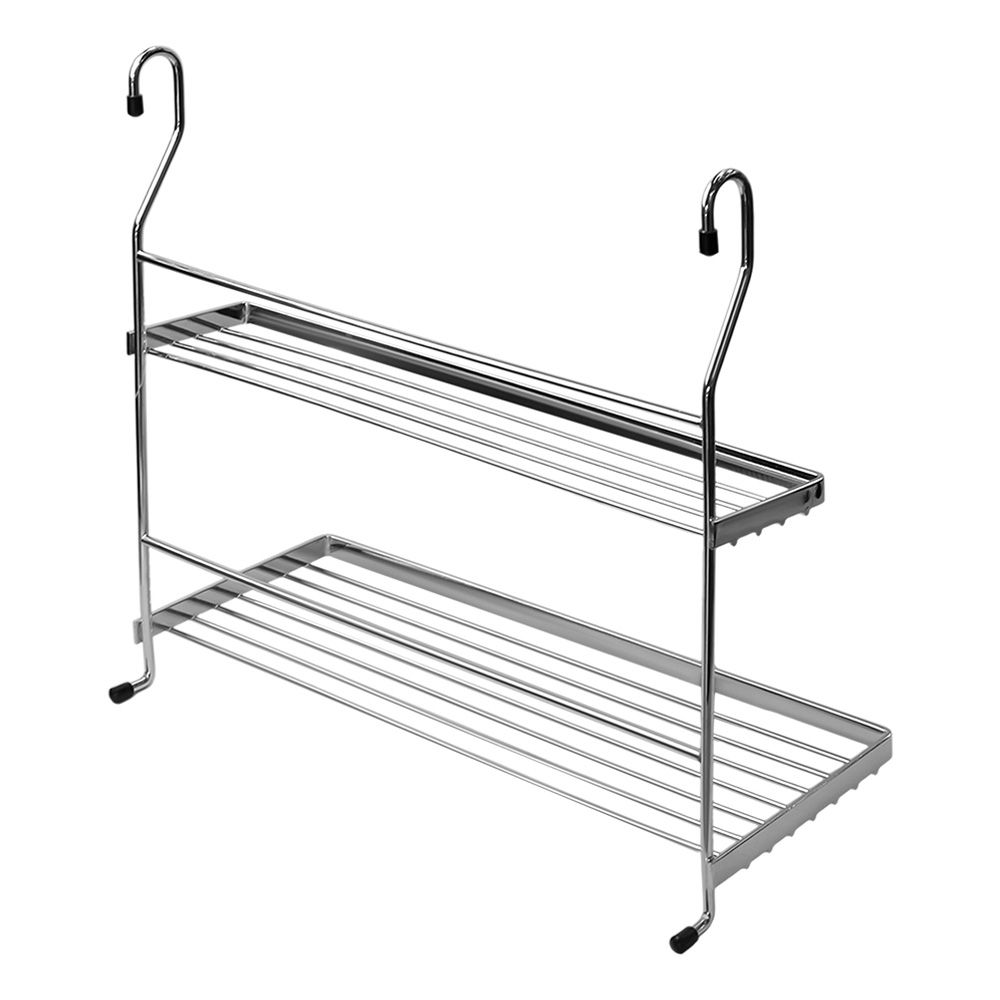 ПОЛКА для специй двойная MIX 340х150х300, хром, М212/CWJ203B