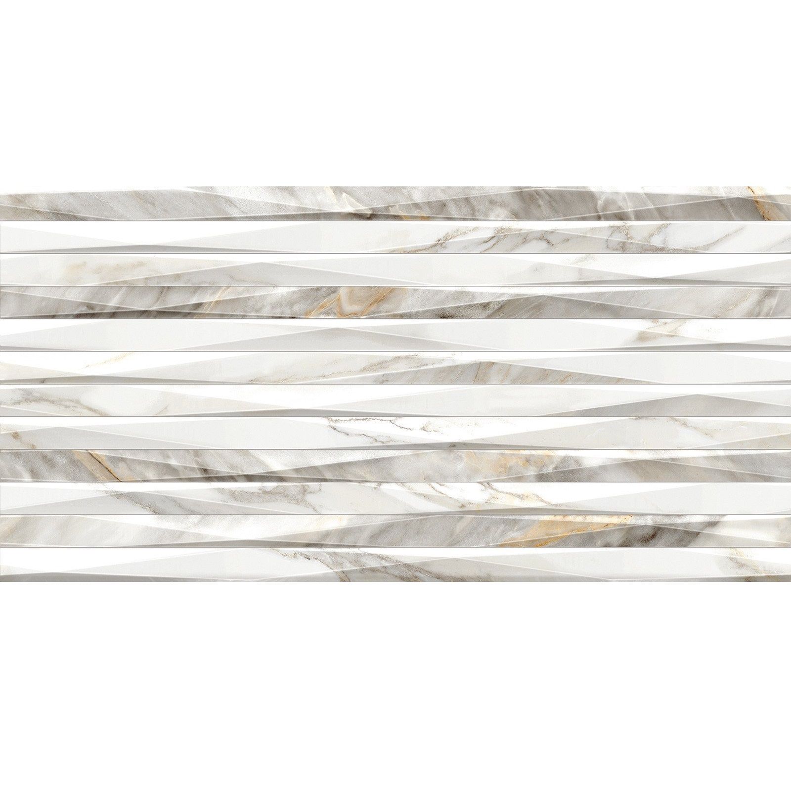 Плитка настенная Alma Ceramica Euphoria TWU2550EPH24 24,9x50 см серая 1,1205/1,37 м2