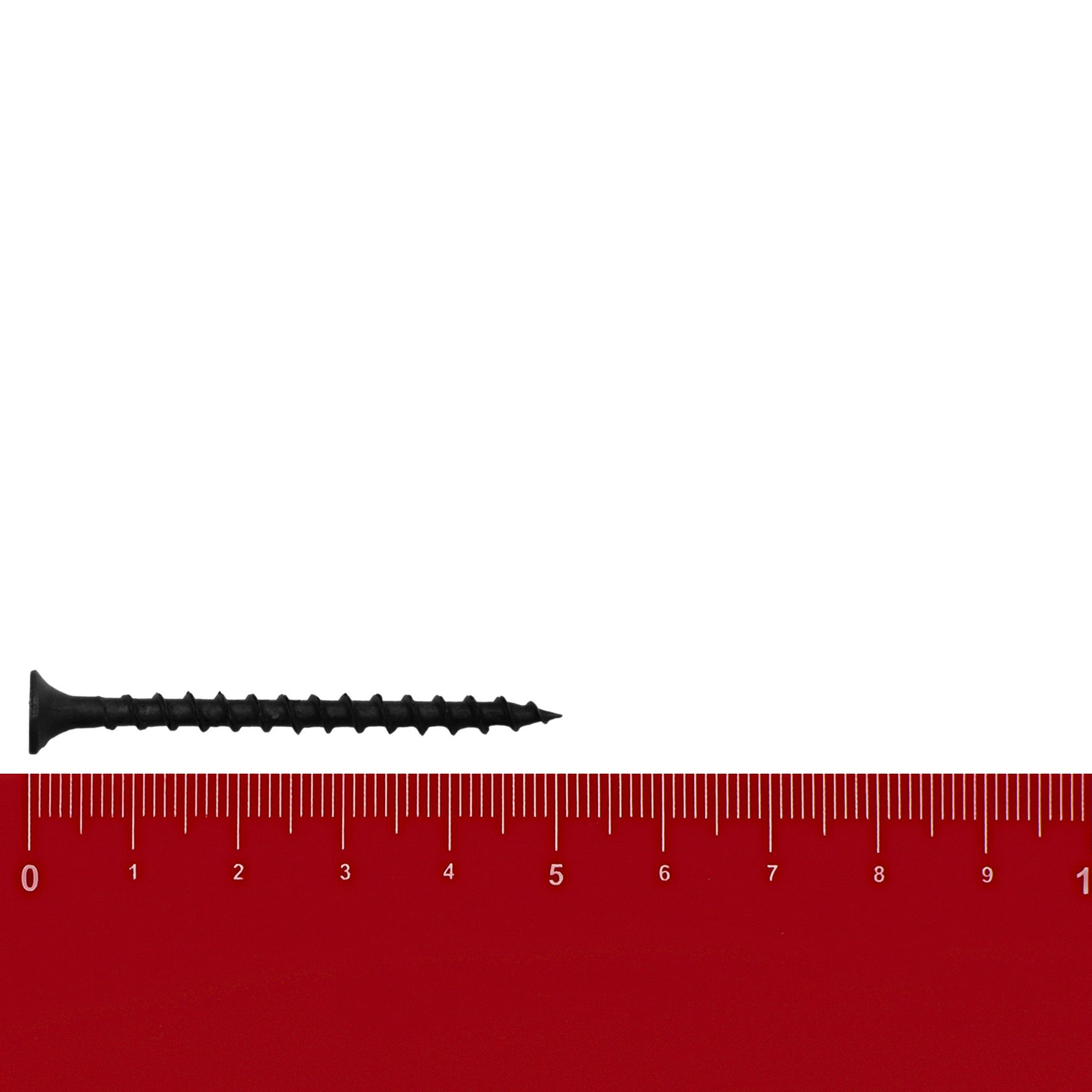 Саморез по дереву 3,5х51 мм черный вес