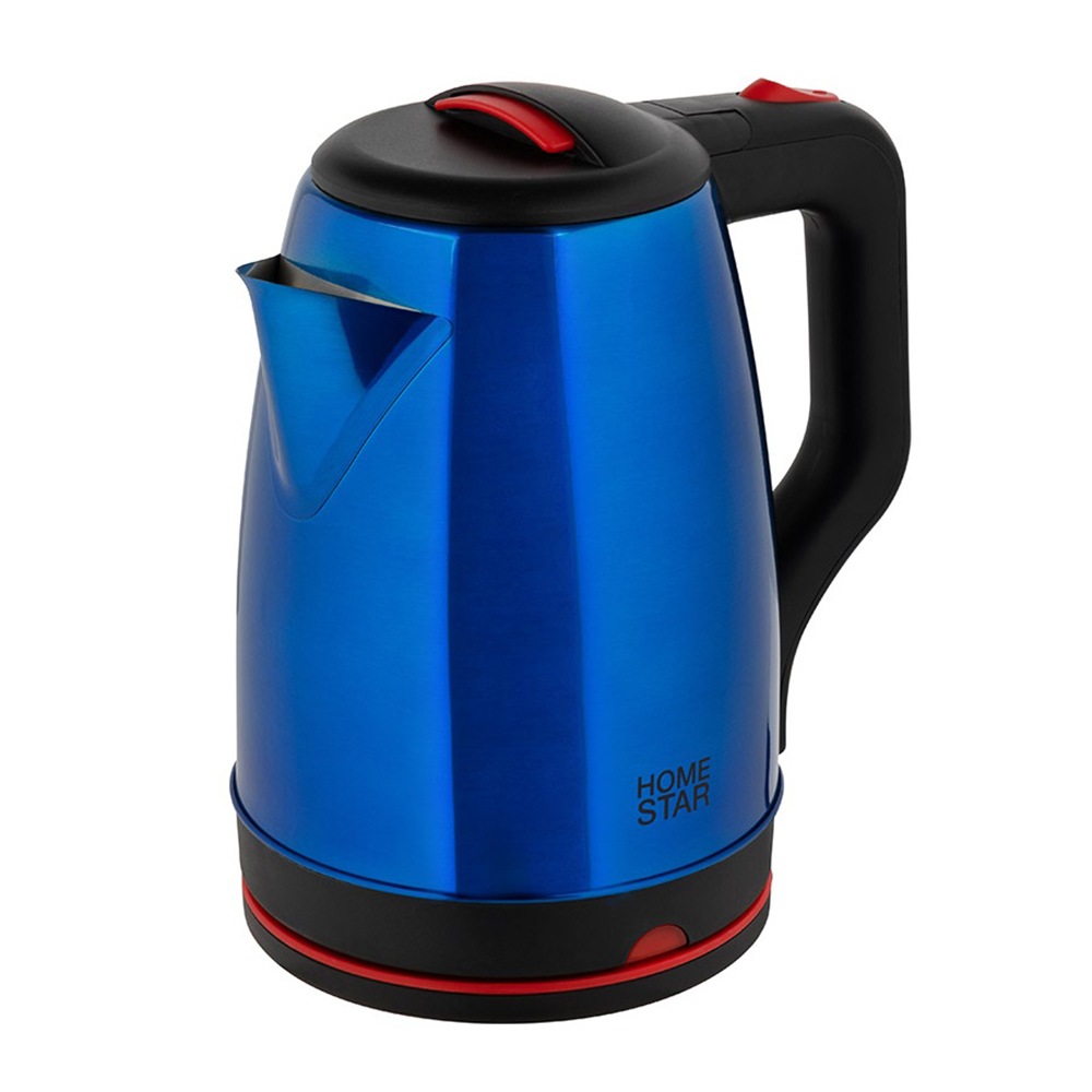 Чайник электрический Homestar HS-1003 1500 Вт 1,8 л стальной, синий