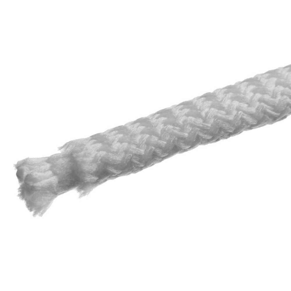 Шнур хозяйственно-бытовой с сердечником 8 мм 15 м белый