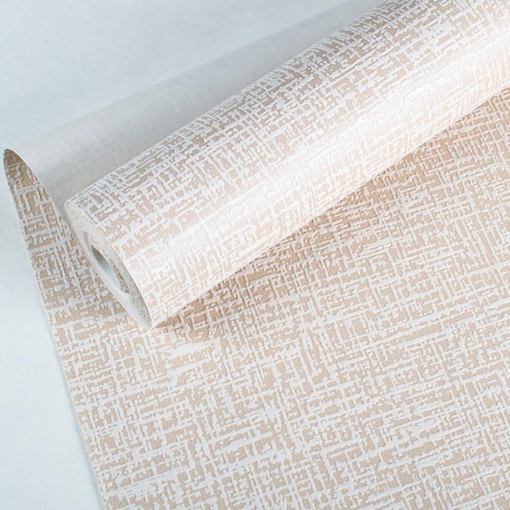 Обои Саратовские Лаванда С32Ф В271 02 бежевые однотонные 0,53х10,05 м