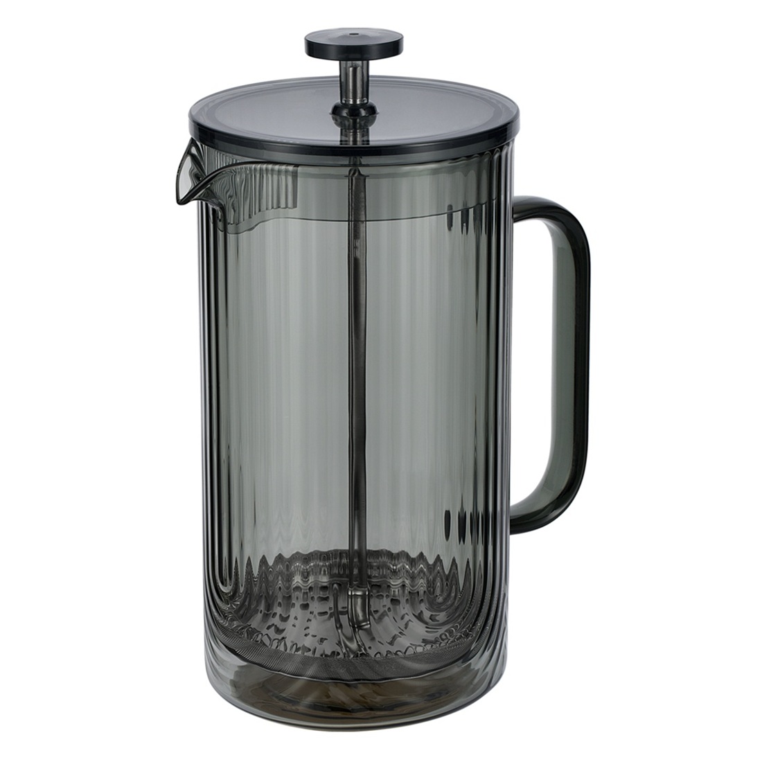 Френч-пресс Linea Franco 80-002 1 л стеклянный серый