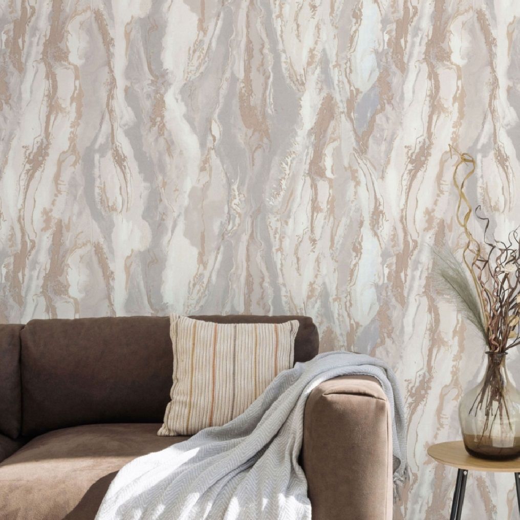 Обои 9184-24 Monte Solaro 1,06x10 м Reka Абстракция серый