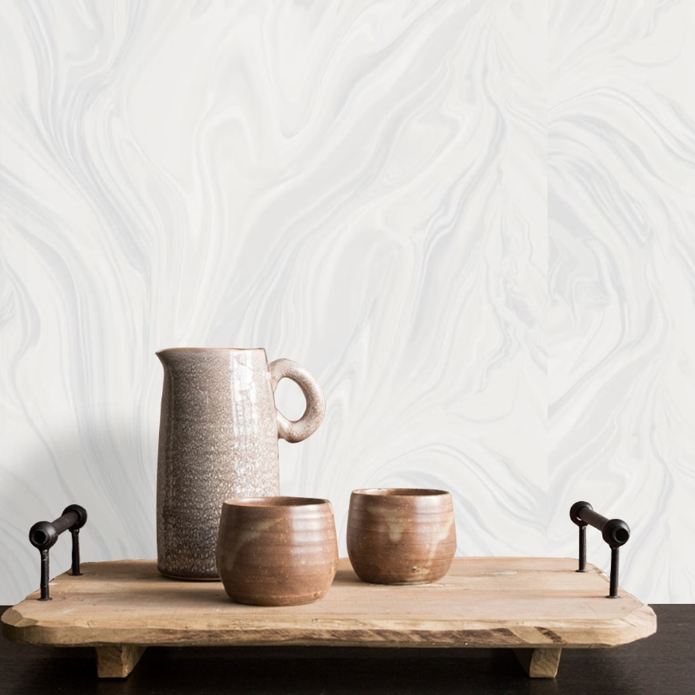 Обои GrandecoForYou Indigo R170103 серые абстракция 1,06х10 м