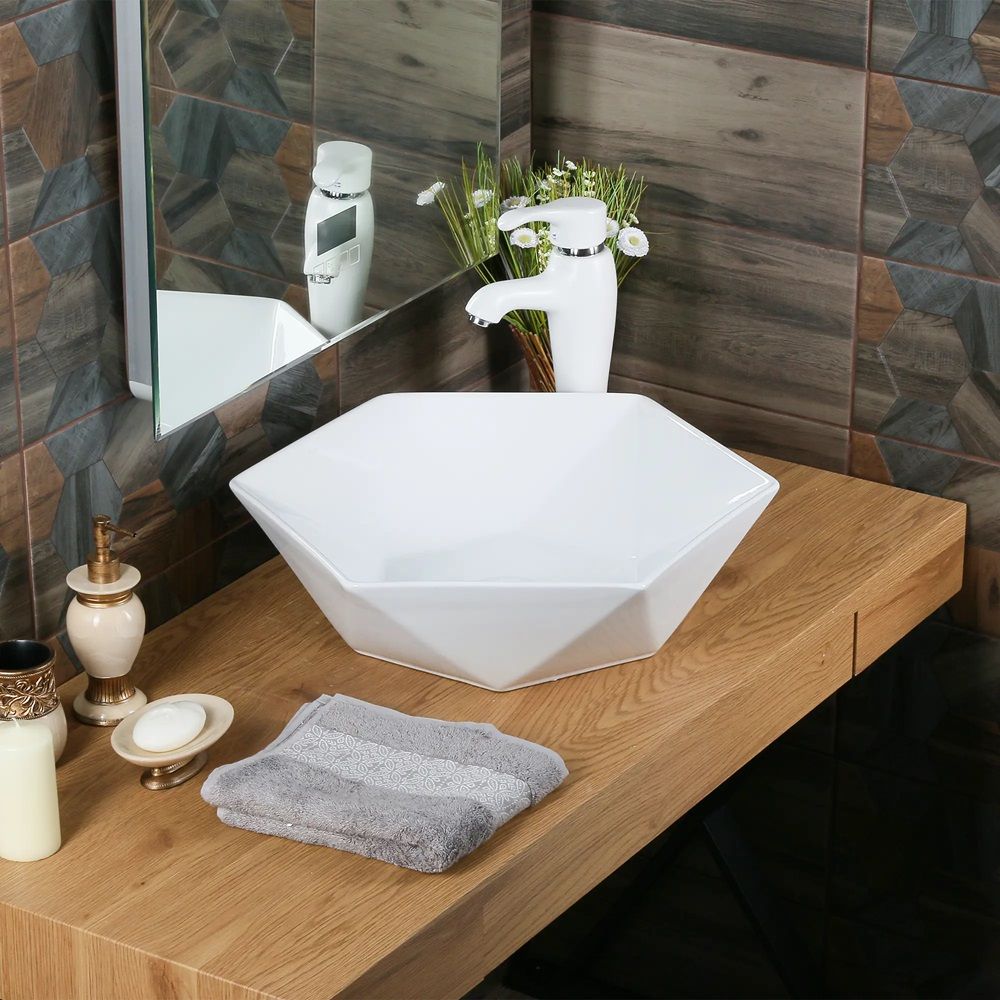 Раковина накладная Melana MLN-320342 490х490х120 мм