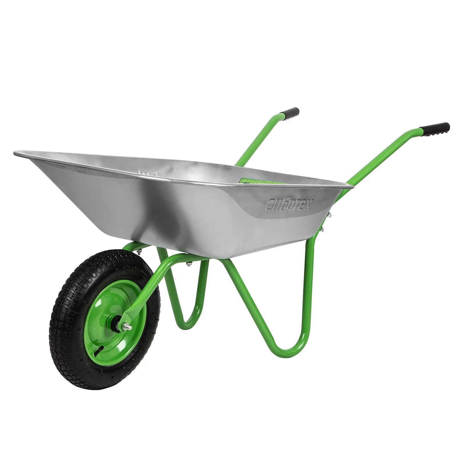 Тачка садовая одноколесная 75 кг 65 л Сибртех 689615