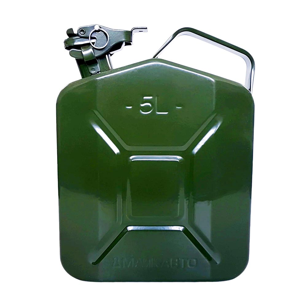 Канистра для бензина 5л. МАЯКАВТО металл.