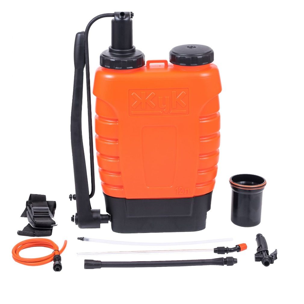 Опрыскиватель помповый ранцевый 12 л Жук ОГ-112