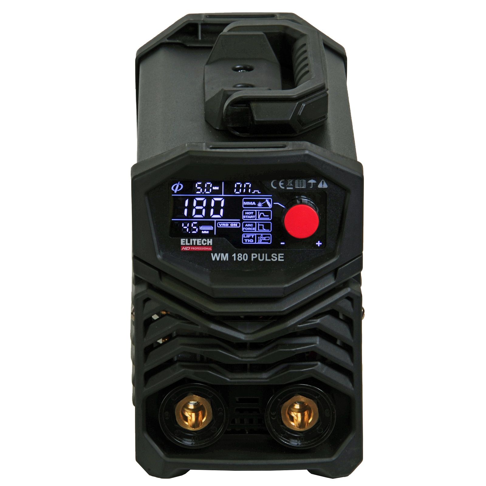 Сварочный аппарат инверторный Elitech HD WM 180 Pulse 5,85кВт