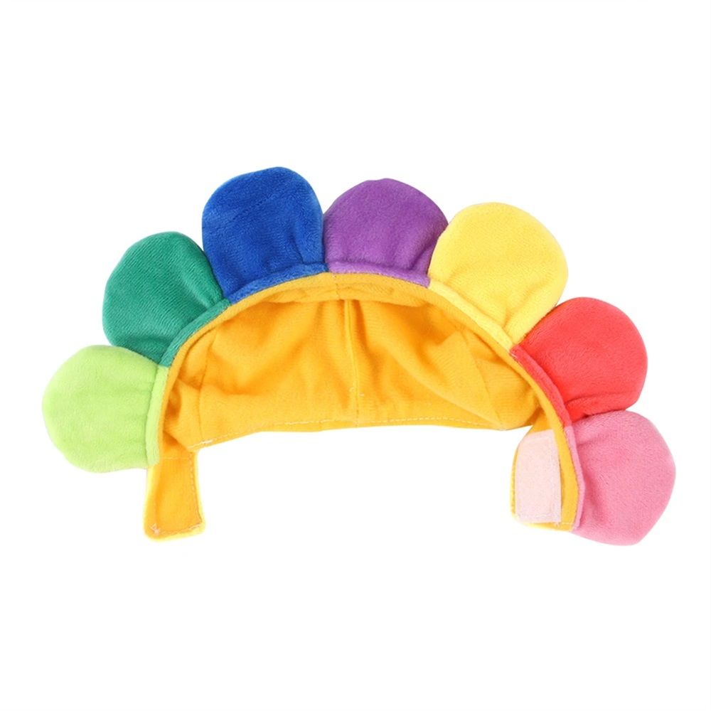 Шапка для собак и кошек Ромашка р S