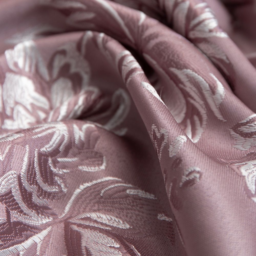 Ткань для штор Портьера жаккард LD H1805-21/150 PJac 20m пудровый