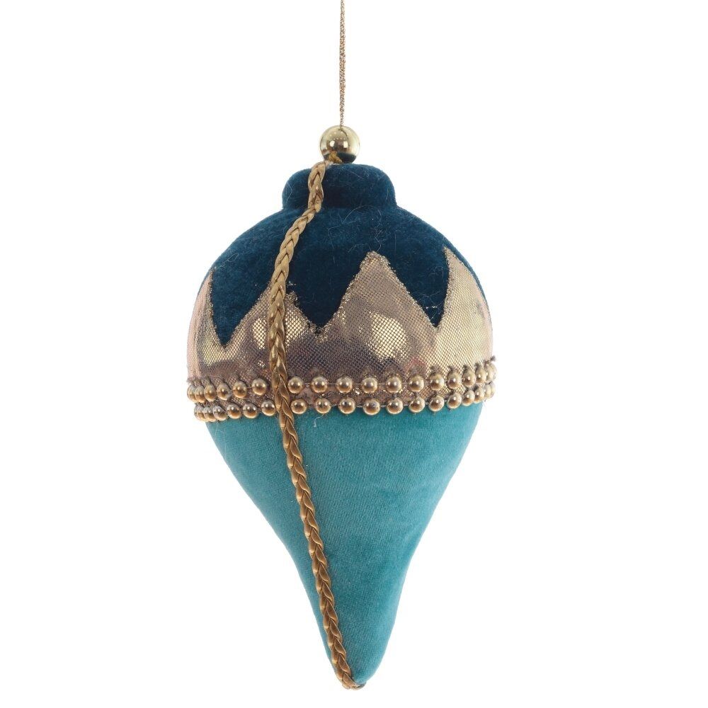 Украшение новогоднее Капля 9х16,5х9 см 4 вида 808690