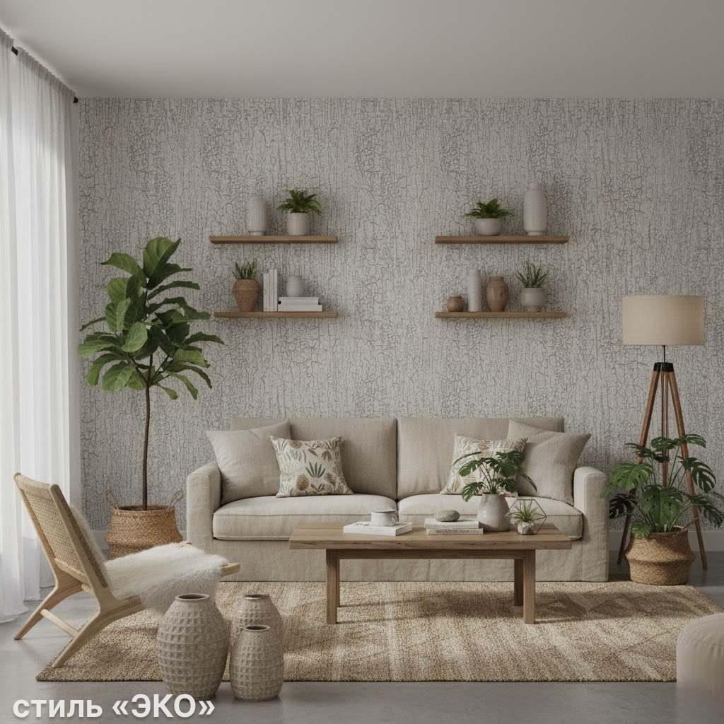 Обои Green Walls Кора С40 4139 06 молочная вуаль абстракция 1,06х10,05 м