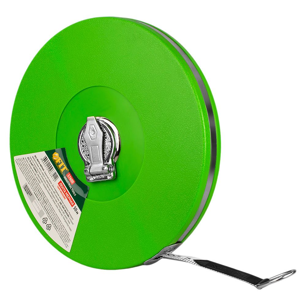 Рулетка 50 м фибергласовая лента