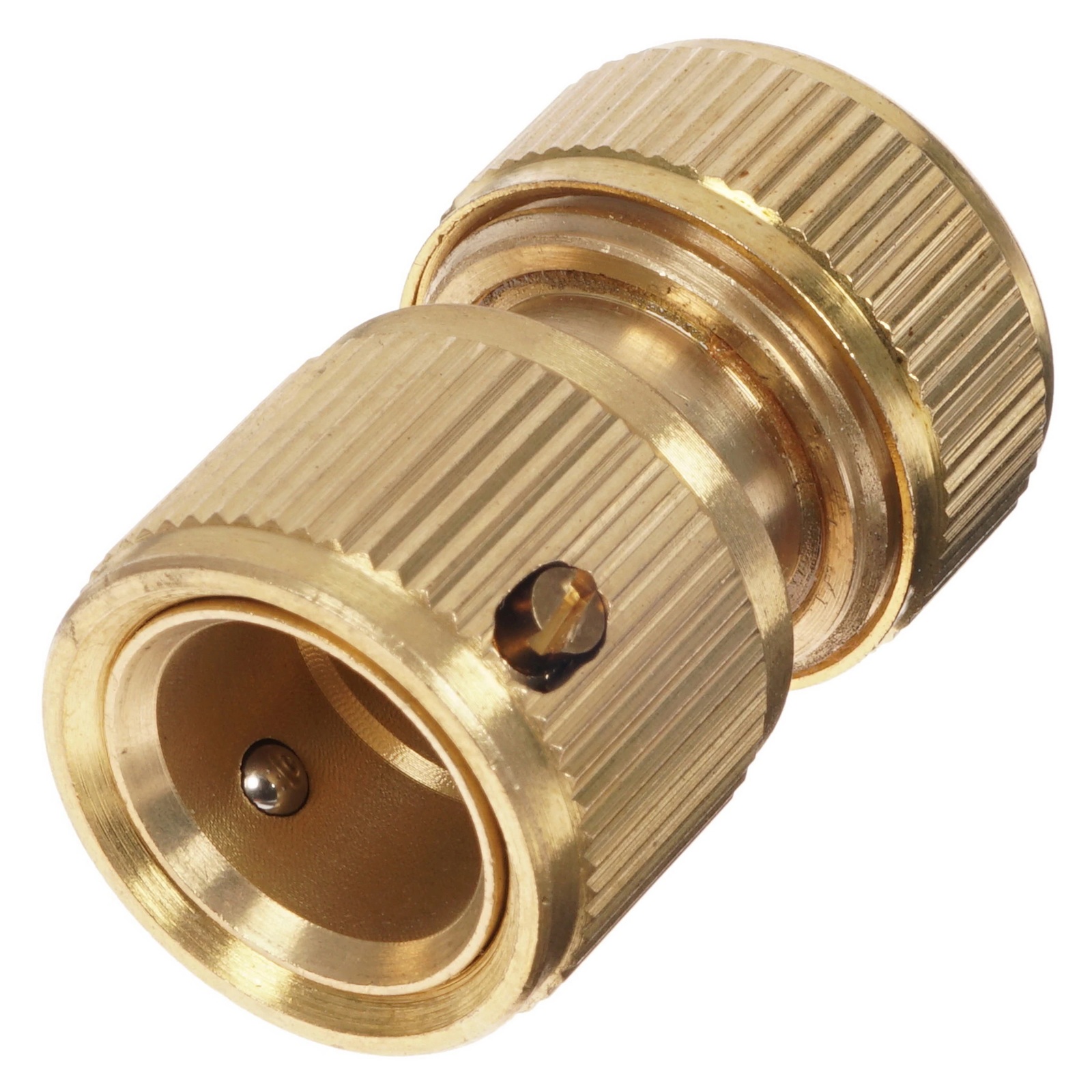 Муфта быстросъемная аквастоп 1/2" латунная Palisad