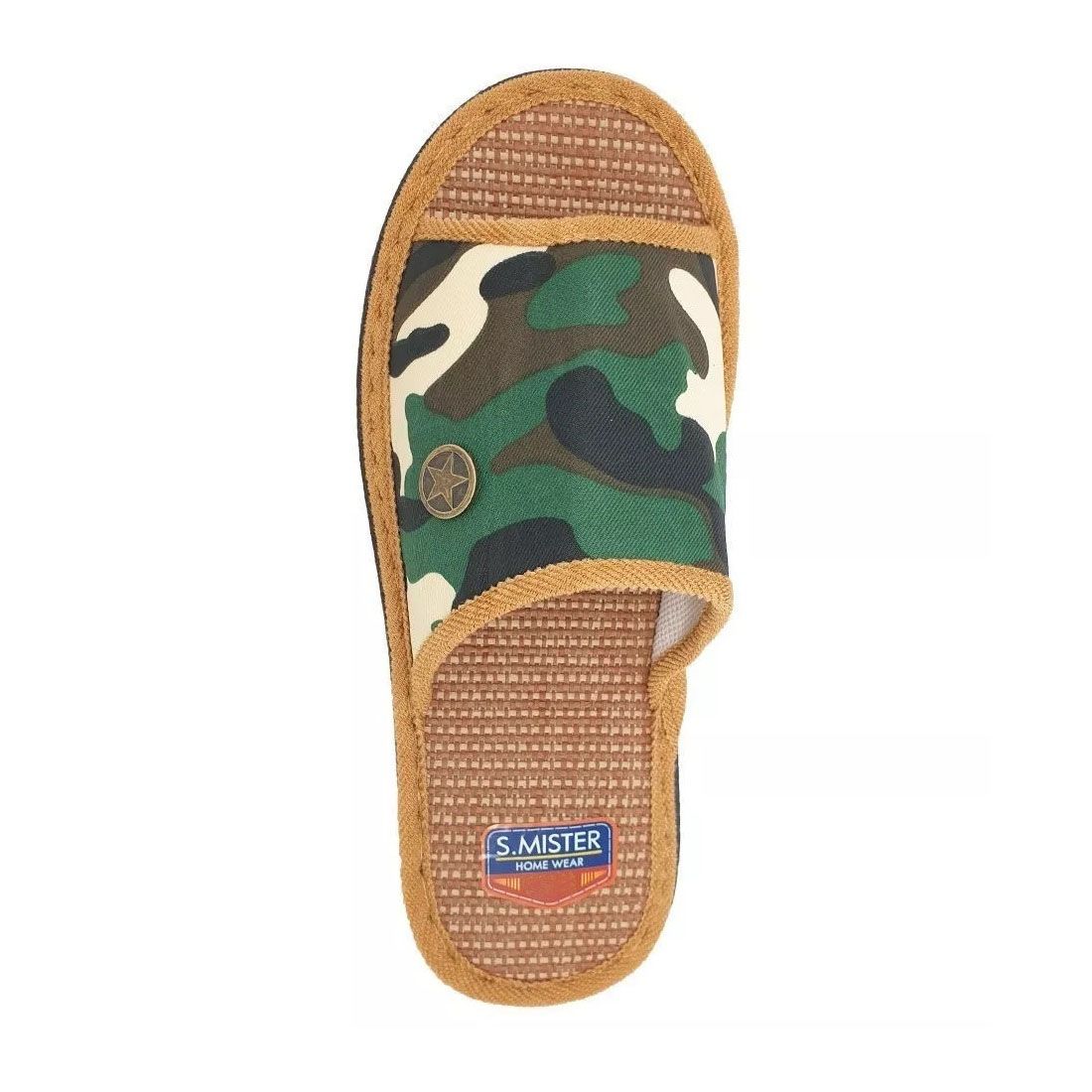 Туфли комнатные мужские открытые А-56-027-02 размер 44/45