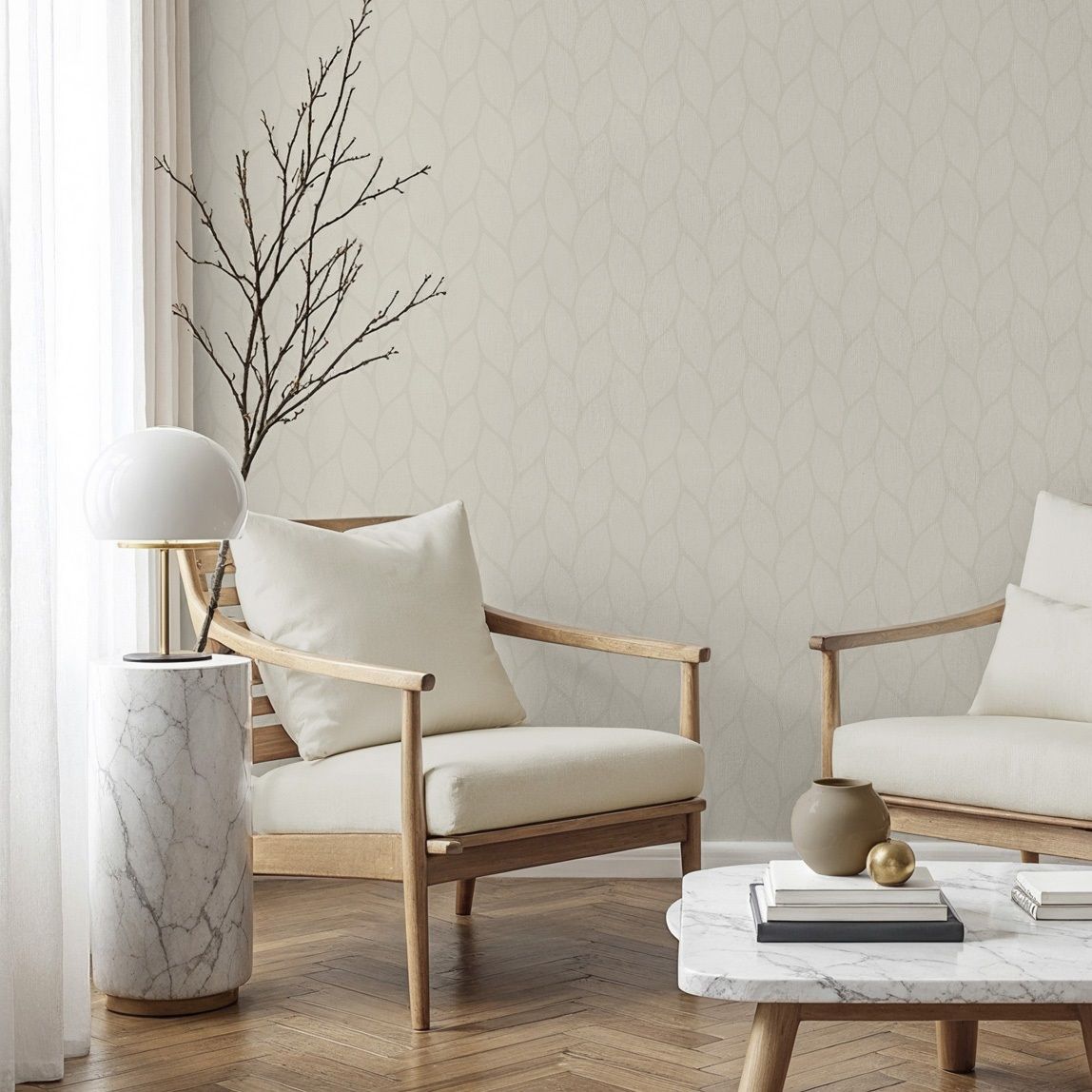 Обои WallSecret Siam 9110-22 бежевые абстракция 1,06х10,05 м