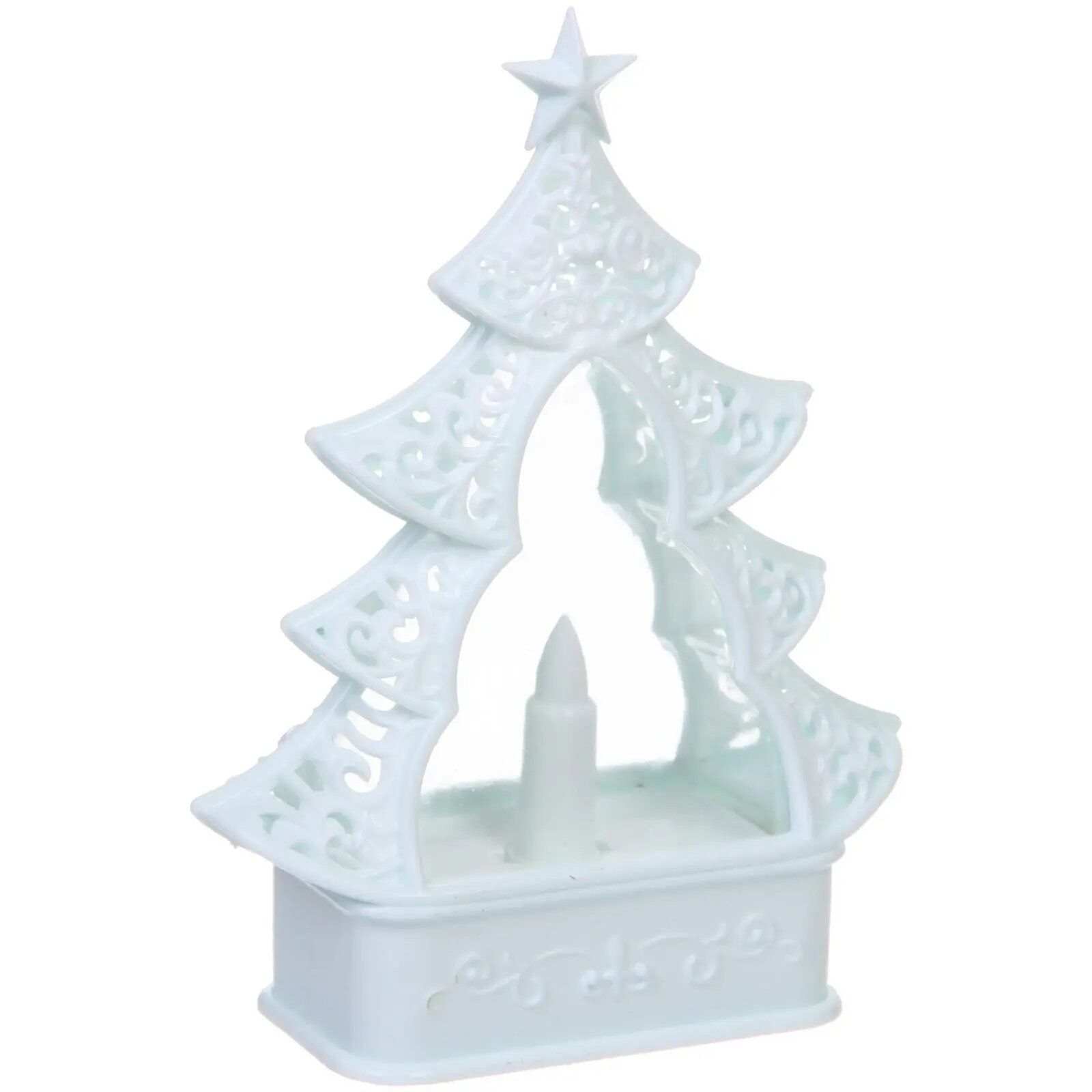 Светильник новогодний Елка LED 16,5х12,5х5,3 см микс 2024-1998