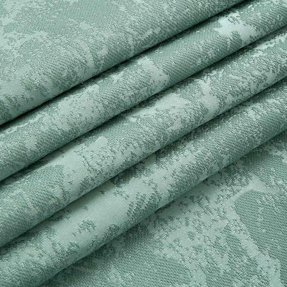 Ткань для штор Портьера жаккард HH 5403-029/305 PVJac NC бирюзовый