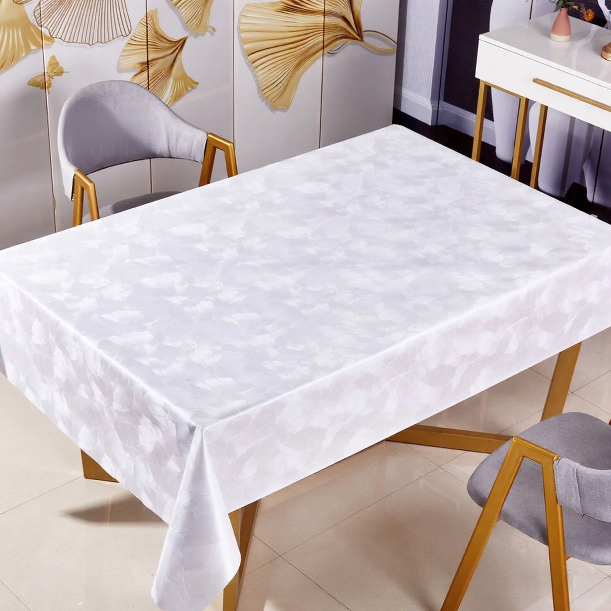 Клеенка ПВХ на тканевой основе Imperio Шелкография Блеск ZG-8538 1,37 м