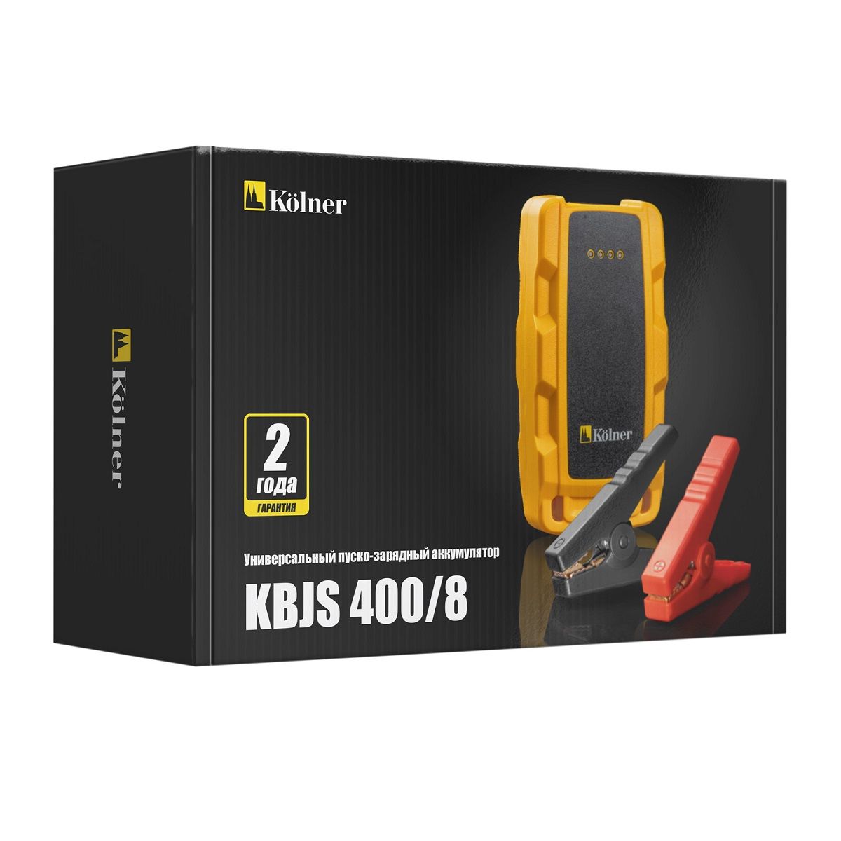 Устройство пуско-зарядное аккумуляторное Kolner KBJS 400/8 8000 мАч