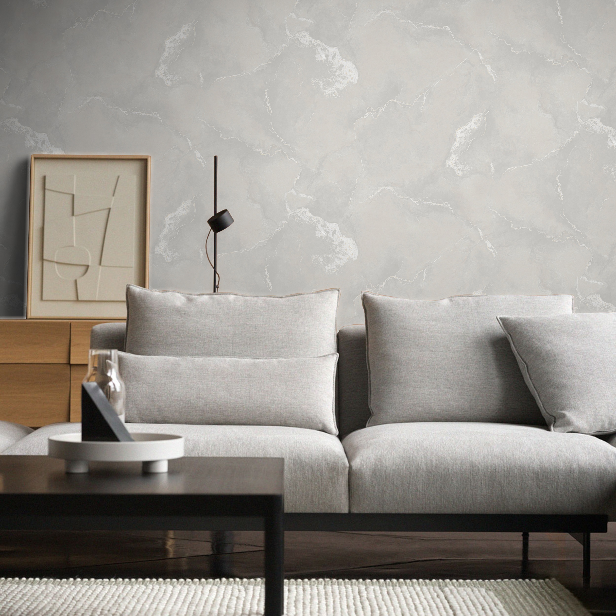 Обои Erismann Atlantis 60936-02 пудровые мрамор 1,06х10,05 м