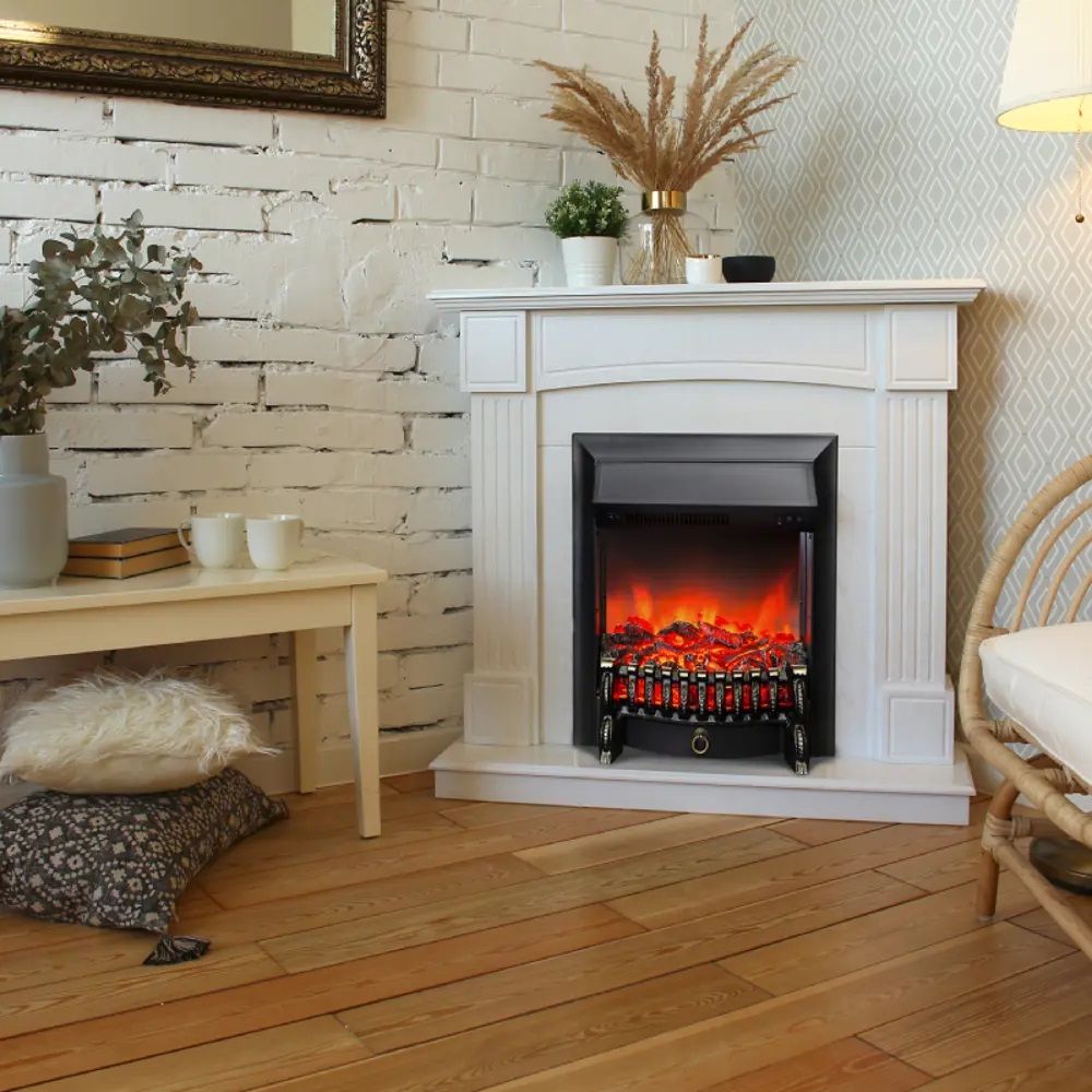 Каминокомплект ORLEAN STD/EUG WT + FOBOS BL