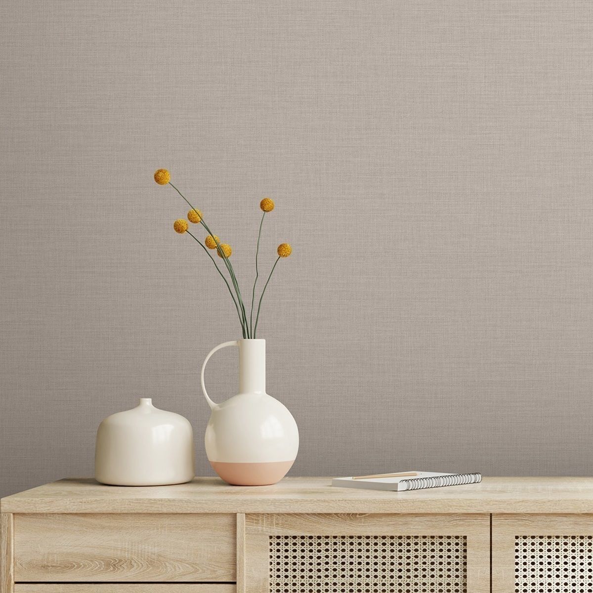 Обои 286546 Ateliero 1,06х10 м Annushka фон коричневый