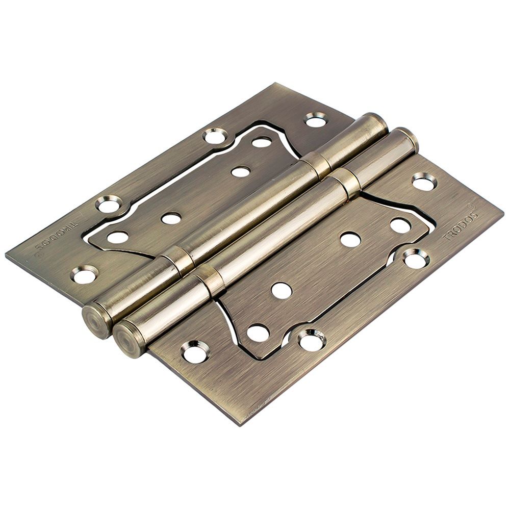 Петля без врезки Trodos 125х75х2,5 б/к бронза 2 шт