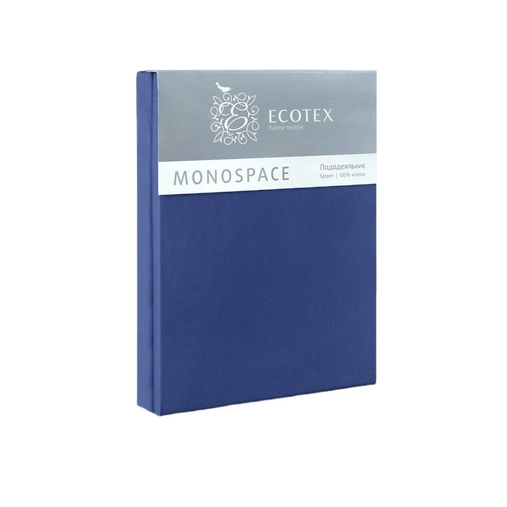 Пододеяльник 200х220 см сатин Моноспейс ПДСЕ темно-синий
