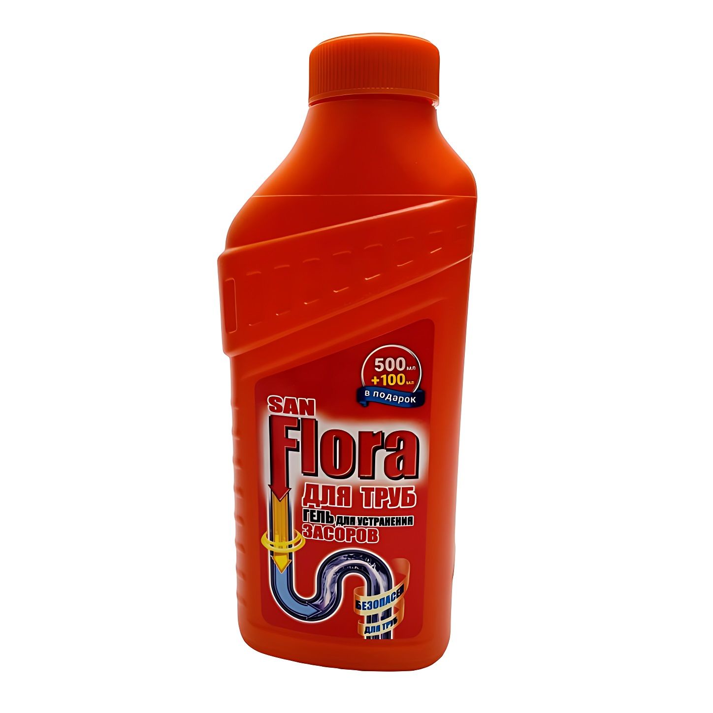 Средство для прочистки труб Sanflora 750 мл