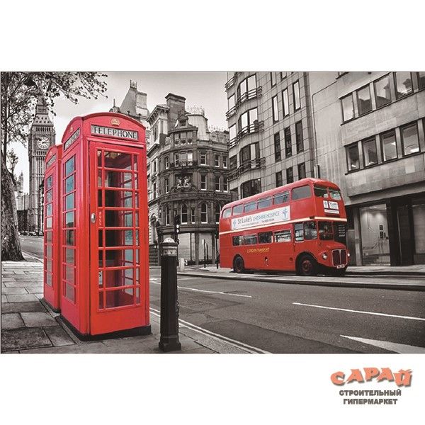 Фотообои бумажные Лондон VIP А 071 392х260 см (16л)