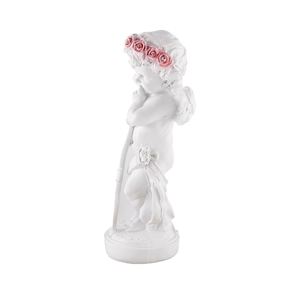 Фигура садовая Ангел с луком и стрелами h43 см 169405