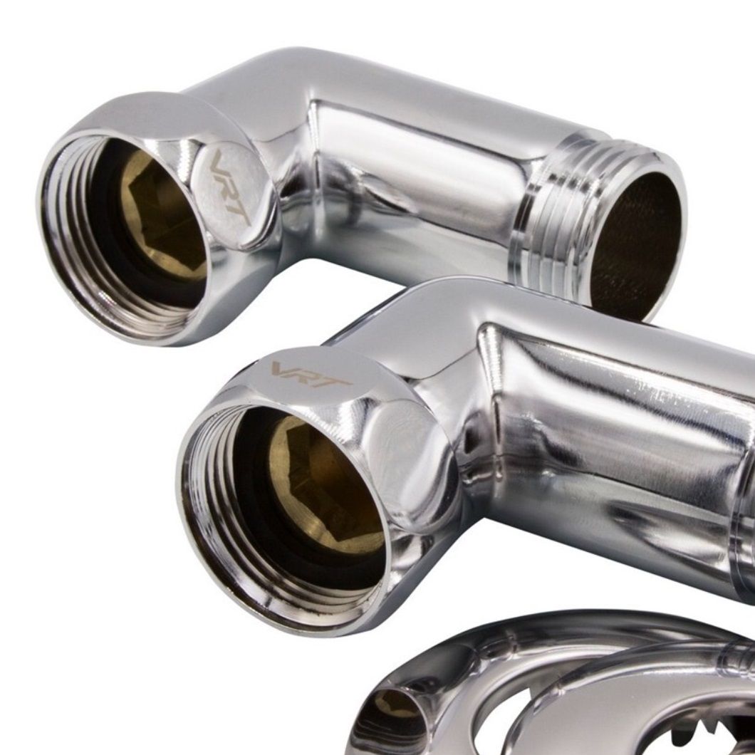 Соединение угловое для полотенцесушителя 1" Г/Ш пара