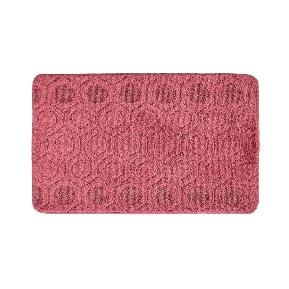 Коврик для ванной комнаты 40х60 см Актив Icarpet 002 ягодный 73