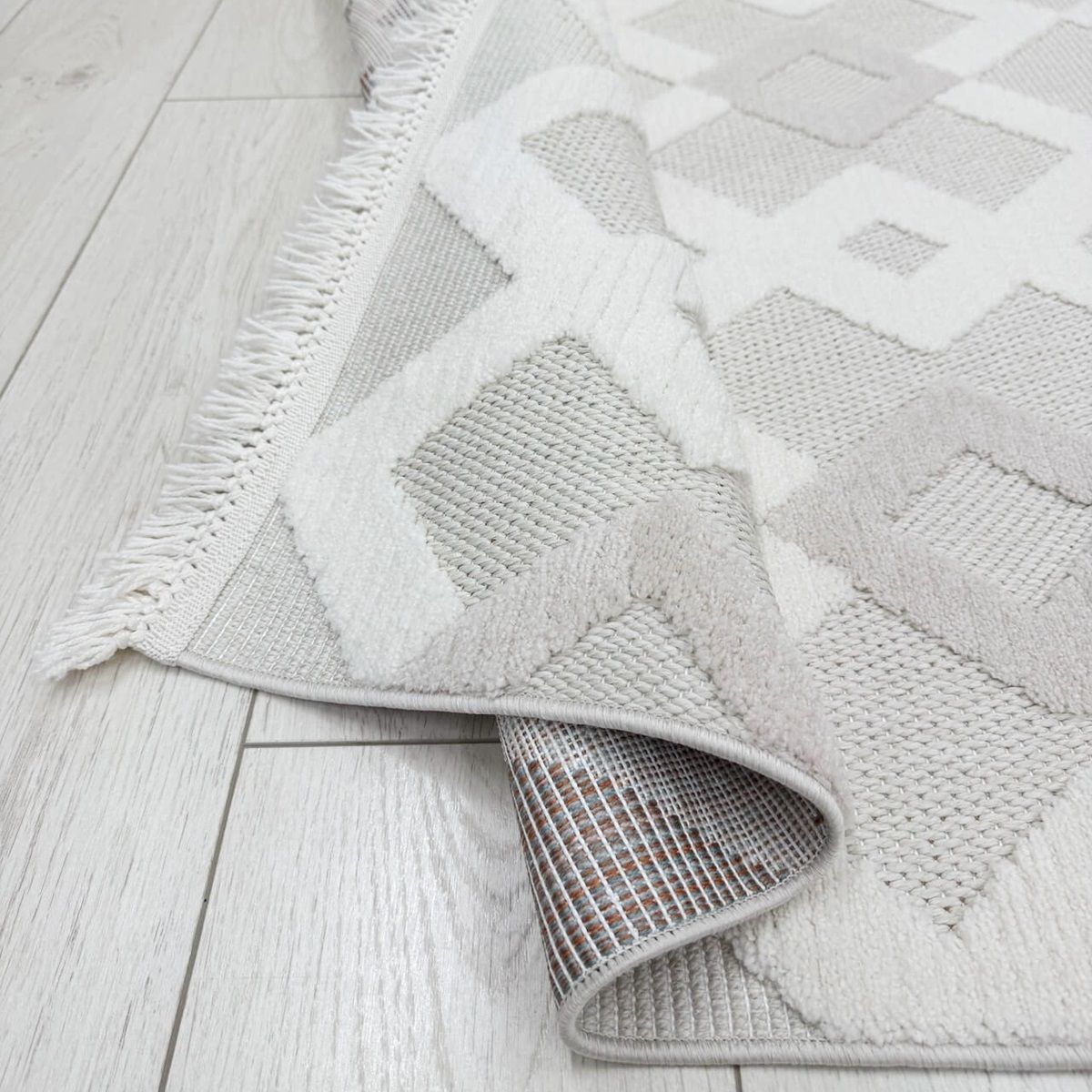 Ковер Поло EN 261 1,6х2,3 м кремово-бежевый