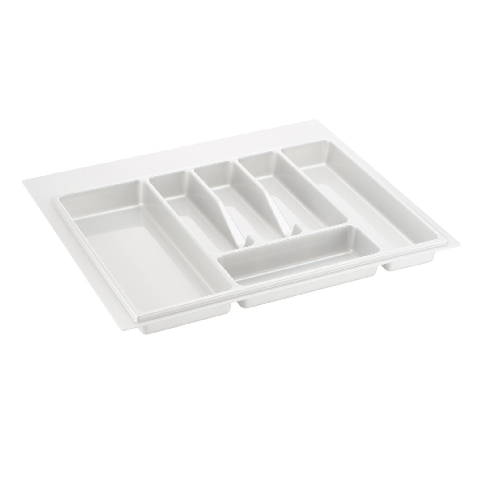 Лоток для столовых приборов 600 мм белый пластик