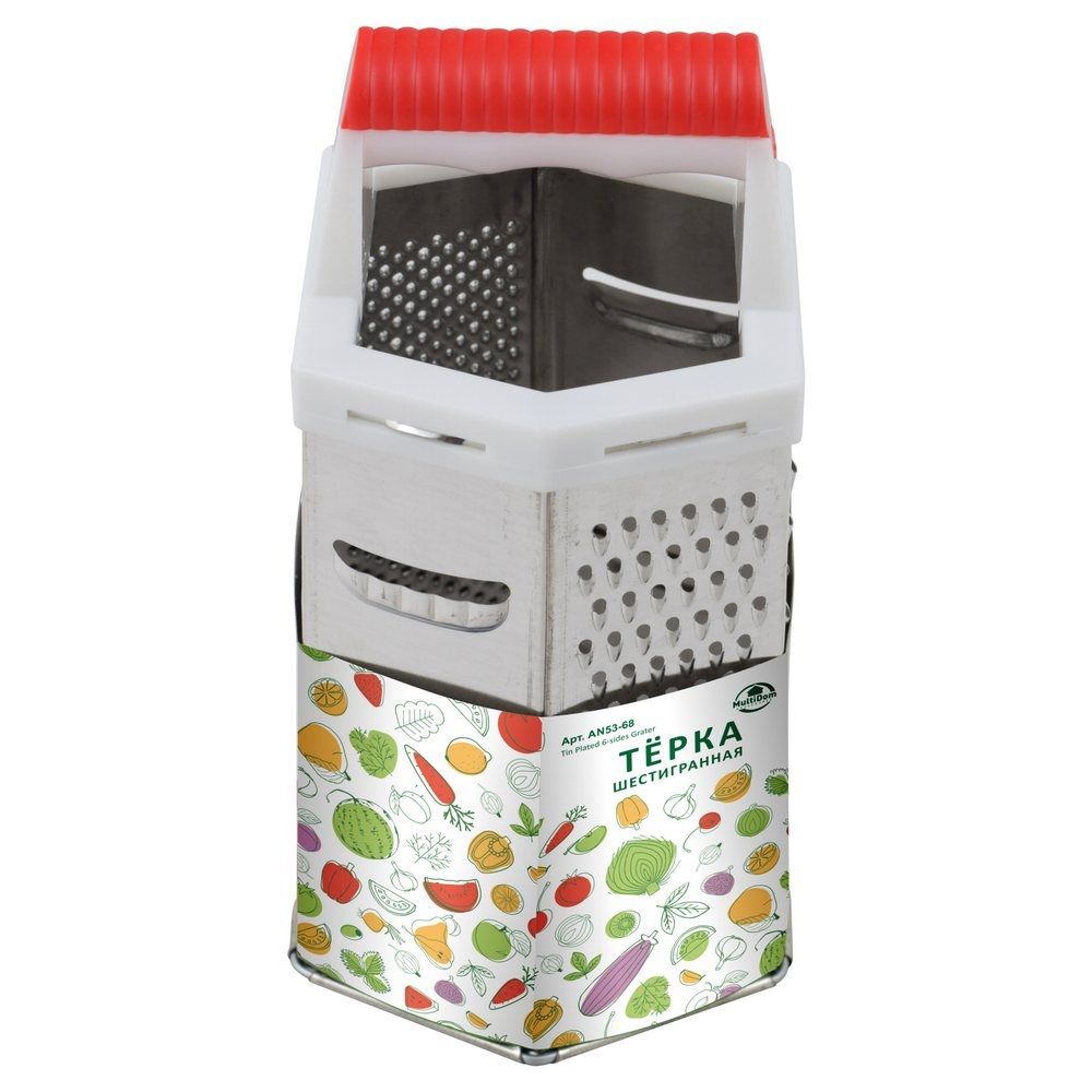 Терка шестигранная 22 см рабочая часть 17 см AN53-68