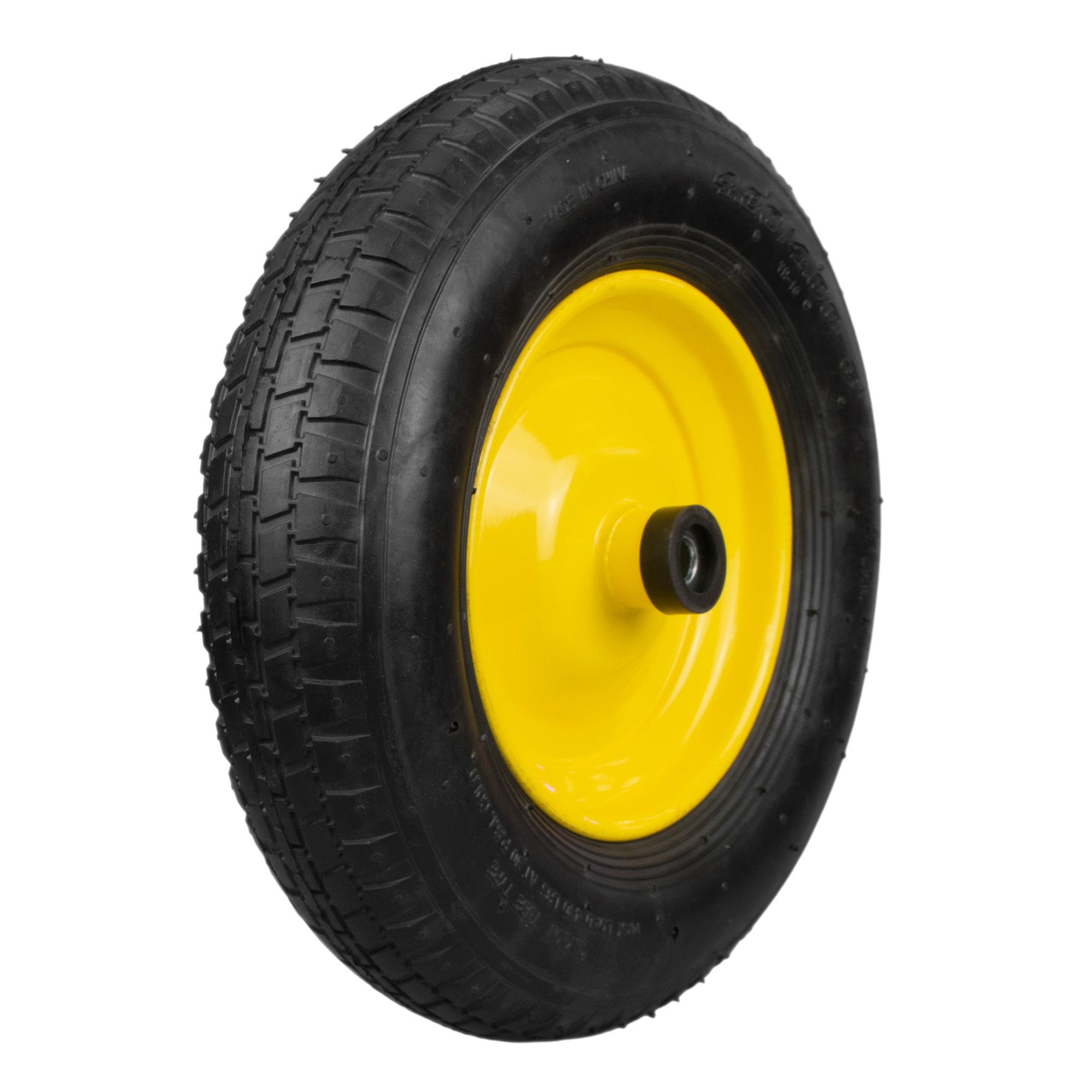 Колесо для тачки пневматическое 66-9-180 d400 мм подшипник 16 мм длина оси 80