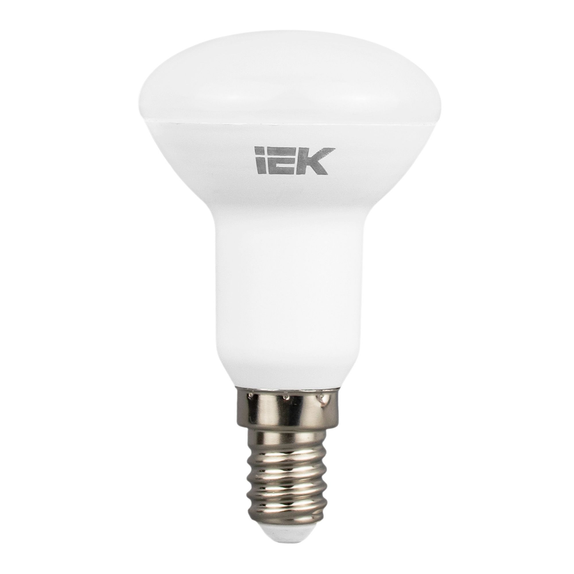Лампа светодиодная ECO ИЭК R50 5Вт 3000К E14 230-240В 450лм белая теплая LLE-R50-5-230-30-E14