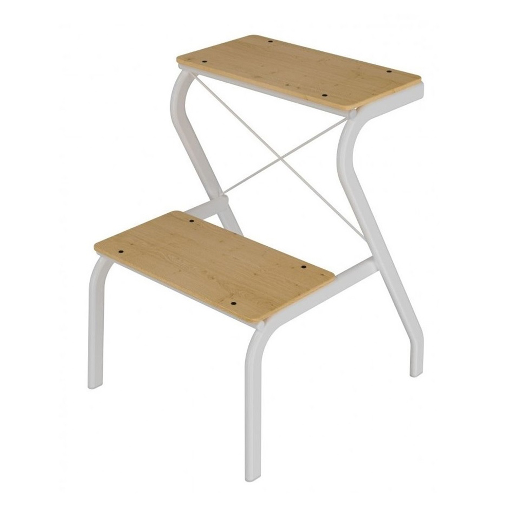 Табурет-стремянка Конек белый