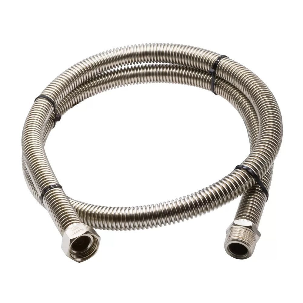 Подводка для газа сильфонная 3/4" 1 м ВР/НР VRT-201001