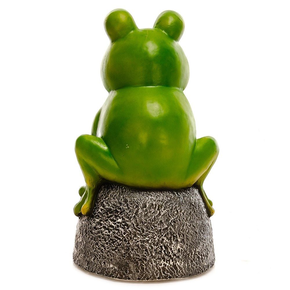 Фигура садовая Лягушки на камне F08895